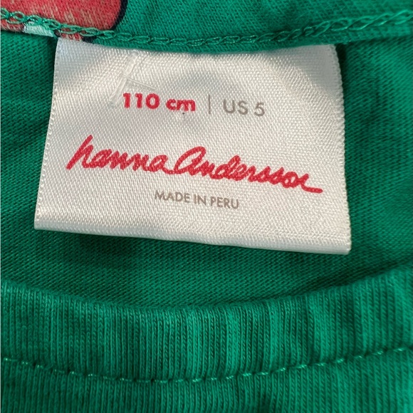 Hanna Andersson Dress Girls Size 5 - Picture 4 of 6